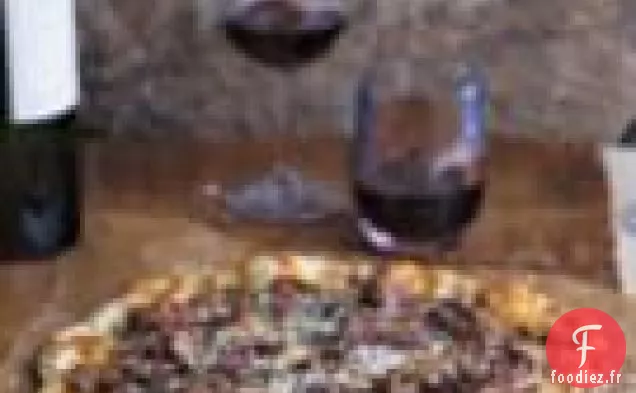 Pizzas à la Saucisse et à l'Oignon Caramélisé