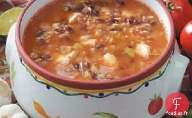 Soupe de haricots noirs