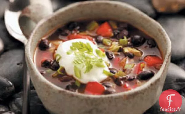 Soupe de haricots noirs