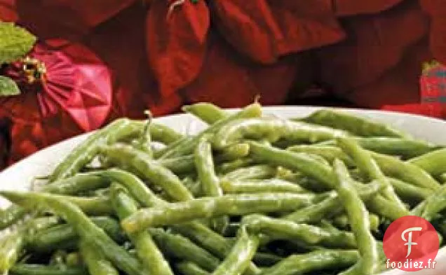 Haricots verts moutarde