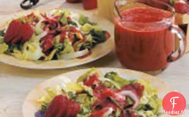Vinaigrette aux fraises