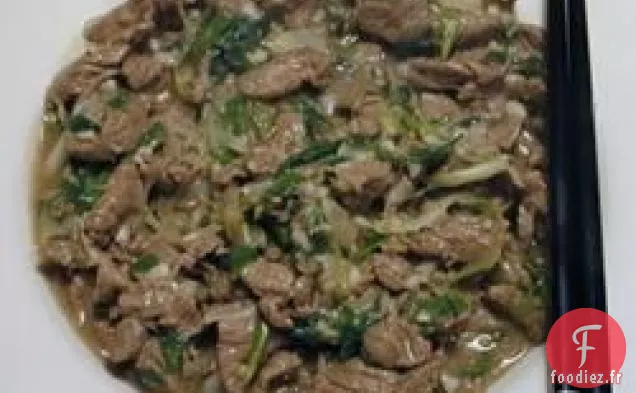 Agneau à l'oignon vert (plat de la Chine du Nord)