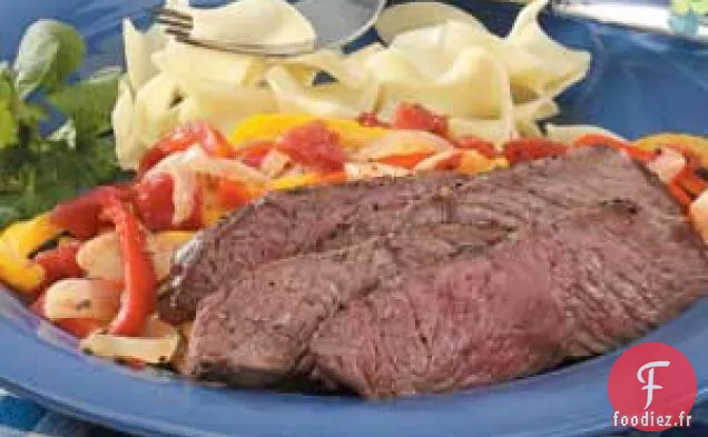 Steak au poivre italien