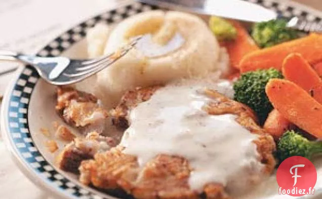 Steak frit campagnard relooké