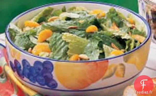 Romaine aux Oranges et Amandes