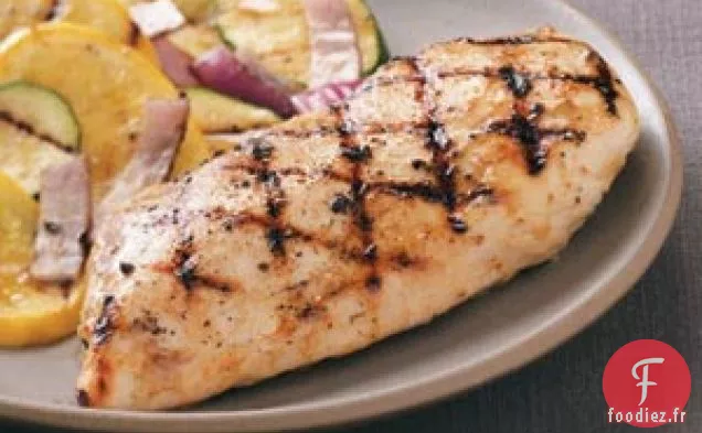 Poitrines de poulet César grillées