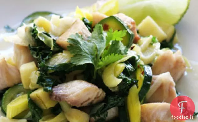 Ragoût de poisson à l'asiatique