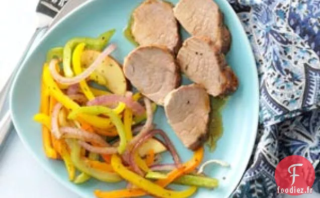 Filet de porc à la moutarde et au miel