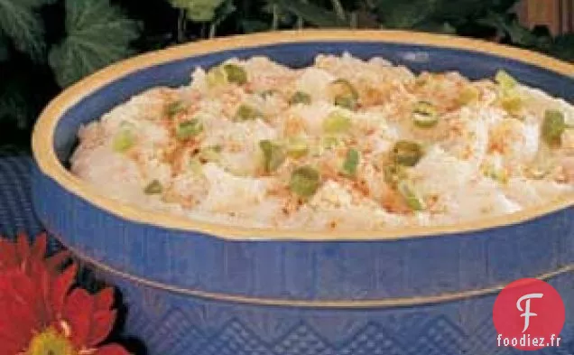 Patates écrasées à la crème