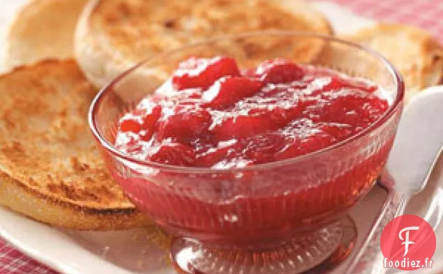 Confiture Cerise Rhubarbe