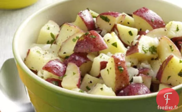 Salade de pommes de terre vinaigrette au citron