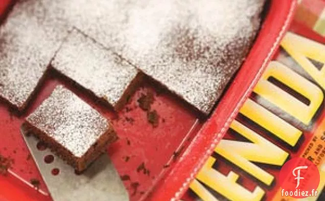 Gâteau collation aux courgettes et au chocolat