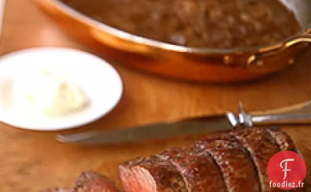Filet De Bœuf Sauce Moutarde À L'Échalote
