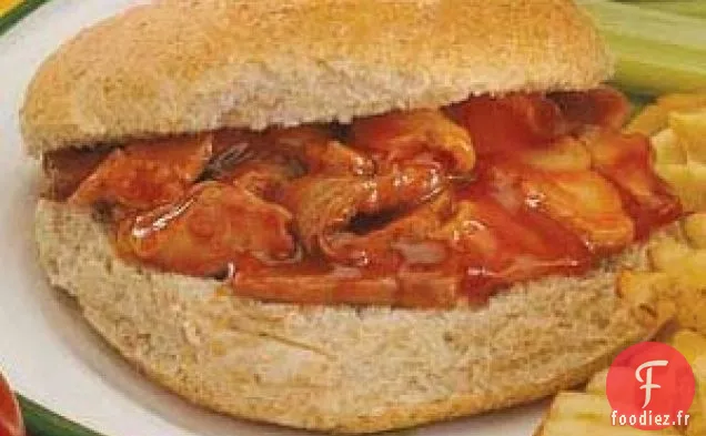 Sandwichs au porc grillé