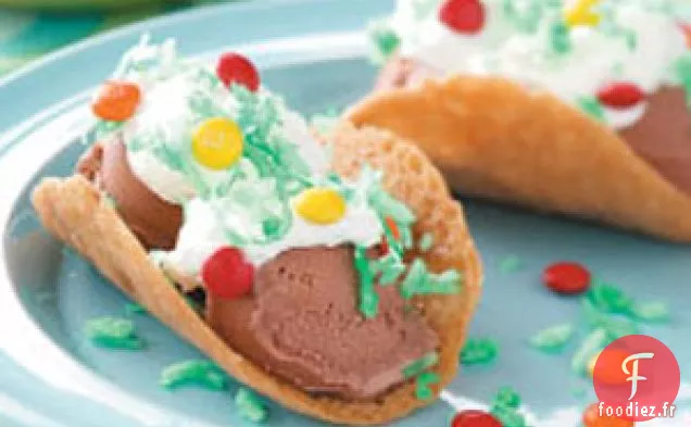 Tacos à la crème glacée préférés
