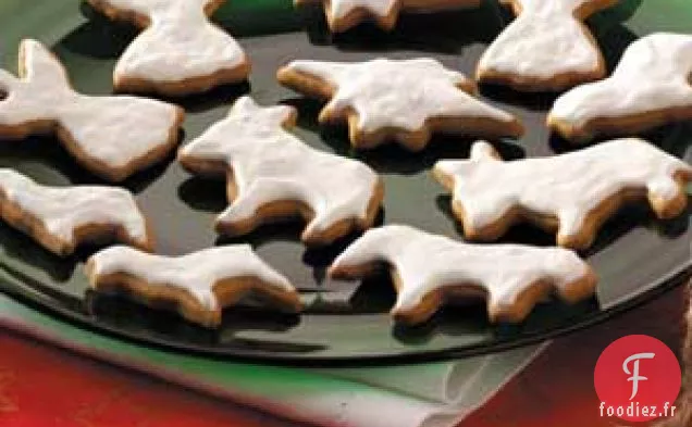 Biscuits à la mélasse de la Nativité