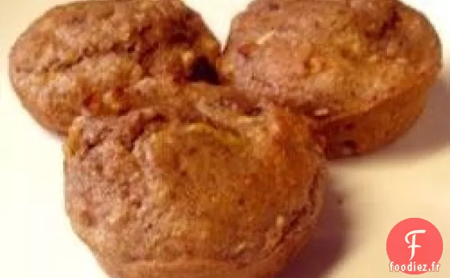 Muffins au son de pomme faibles en gras