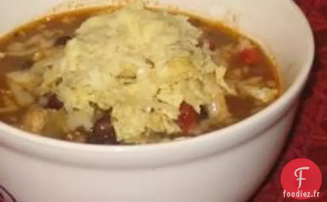 Soupe de tortilla au poulet IV