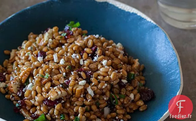 Salade Légère Et Fraîche De Baies De Blé