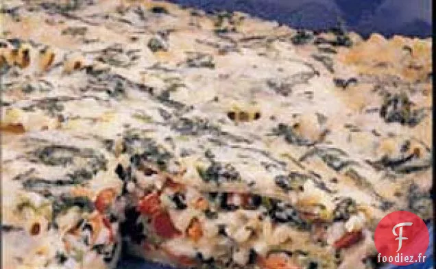 Lasagne aux épinards et aux quatre fromages