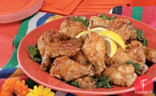 Ailes de poulet tempura