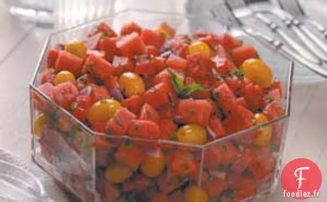 Salade De Tomates Pastèque