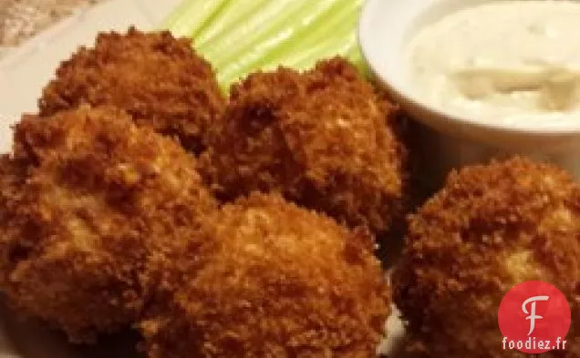 Boulettes de trempette au poulet Buffalo