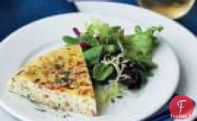 Frittata Aux Échalotes Et Pancetta