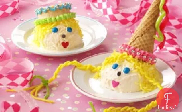 Cornets de glace Prince et Princesse