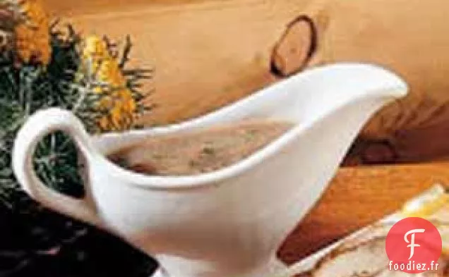 Sauce faible en gras