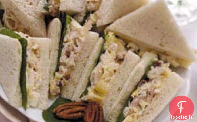 Sandwichs au thé au thon