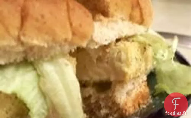 Sandwichs au filet de poisson et au tofu