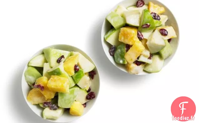 Salade de fruits rapide et crémeuse
