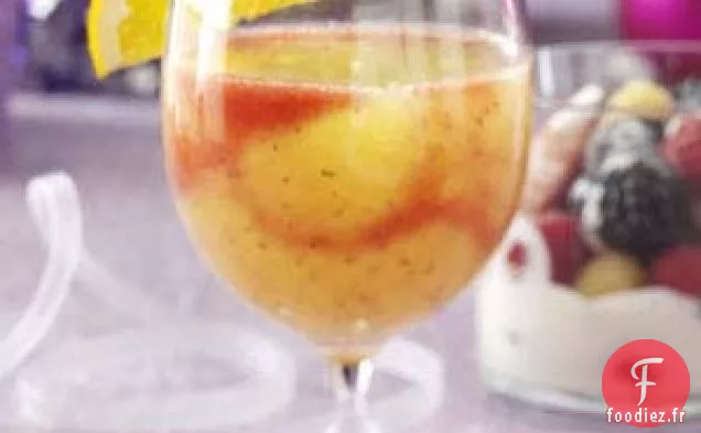 Slushies aux fraises et aux agrumes