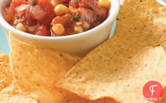 Salsa de maïs rapide