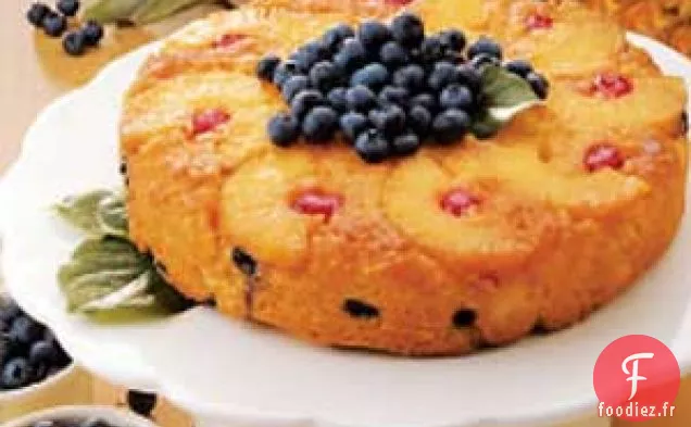 Gâteau renversé pour le petit-déjeuner