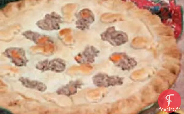 Tourte à la viande de Noël