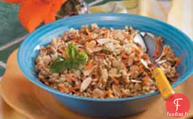 Pilaf aux trois grains