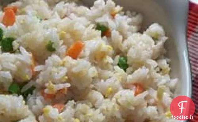 Style de restaurant de riz frit