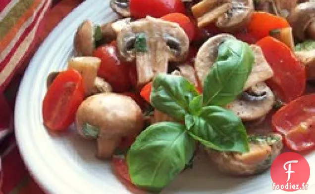Tomates et champignons marinés Byrdhouse