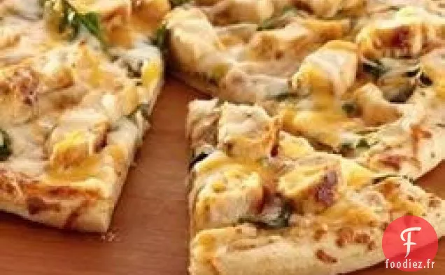Pizza au poulet et à l'ail sautée en entrée Saute Express®