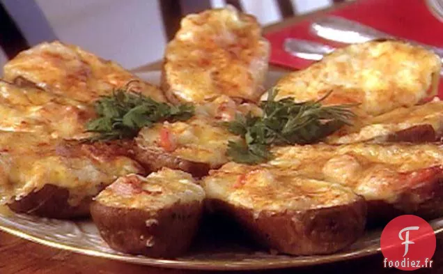 Pommes de terre farcies aux crevettes