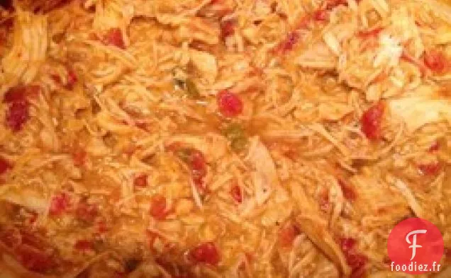 Tacos au poulet et au fromage à la mijoteuse