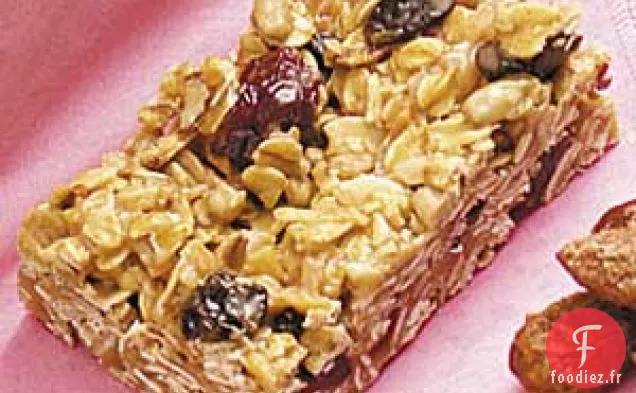 Barres granola tournesol-cerise