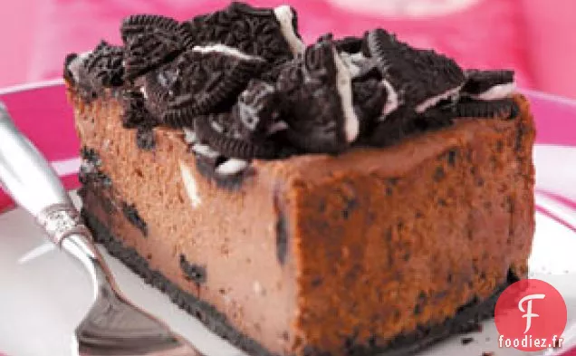 Cheesecake aux biscuits au chocolat