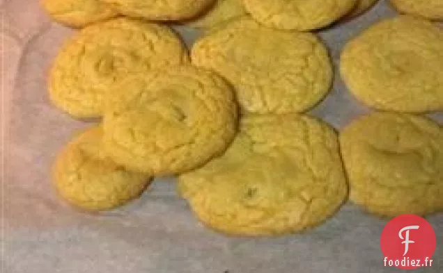 Mini biscuits aux barres chocolatées
