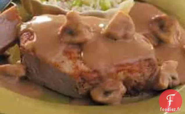 Sauté d'escalope de porc