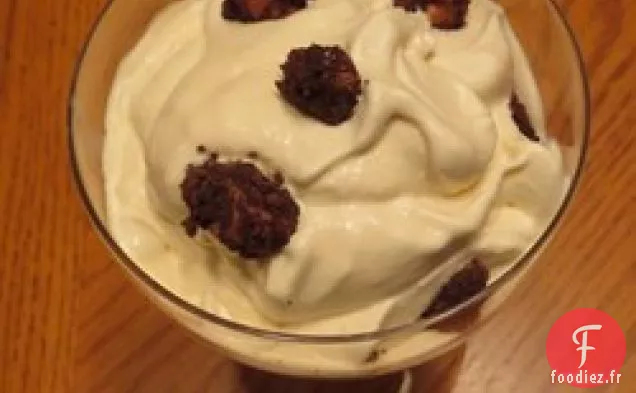 Glace au miel et aux noix