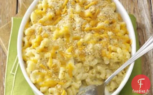 Macaroni au fromage aux herbes