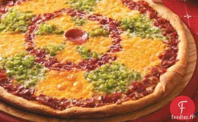 Pizza Cible De Fléchettes